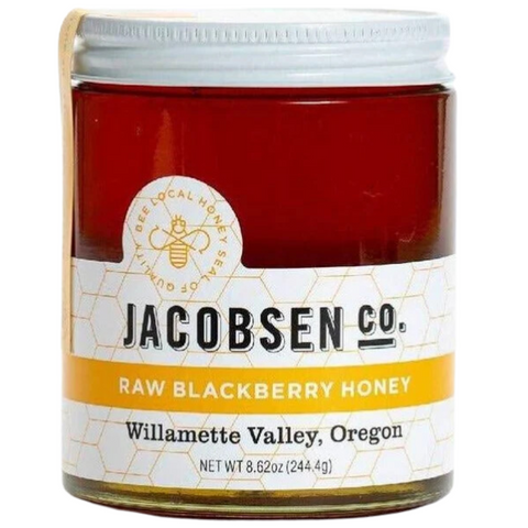 Jacobsen Raw Blackberry Honey