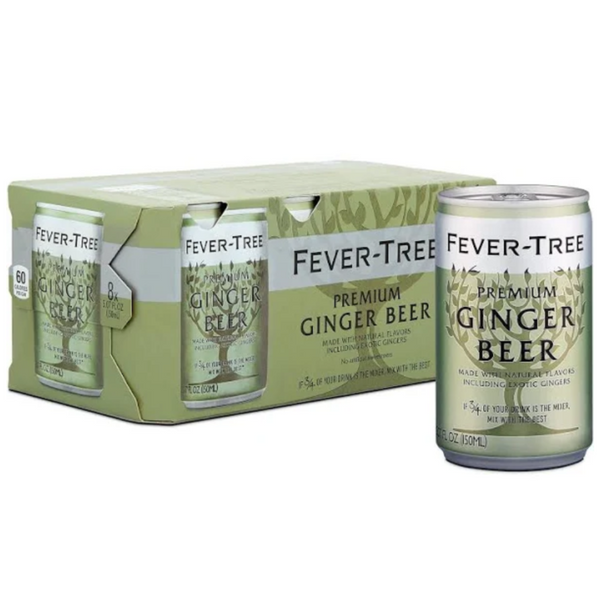 Fever Tree Ginger Beer 8pk Cans – White Horse Wine and Spirits