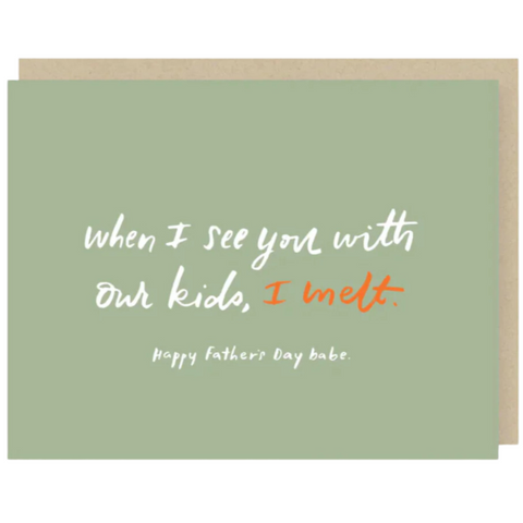 2021 Co. I Melt Father's Day Card