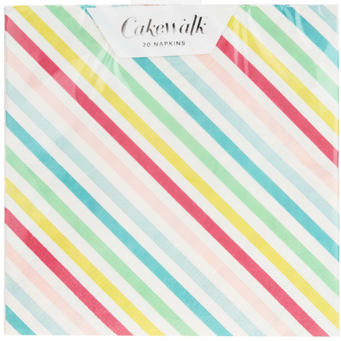 Cakewalk Sugar & Striped Napkin