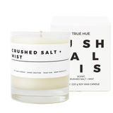 True Hue Crushed Sea Salt + Mist 8oz Soy Wax Candle