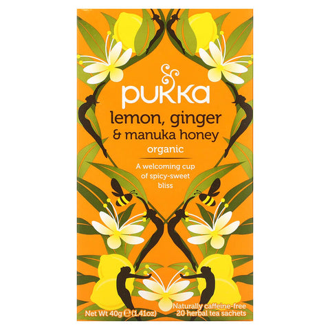 Pukka Tea - Lemon Ginger Manuka Honey