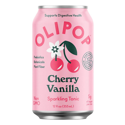 Olipop Sparkling Tonic Cherry Vanilla