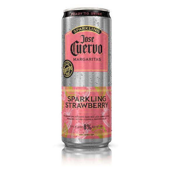 Jose Cuervo Sparkling Strawberry Margarita 4pk Cans