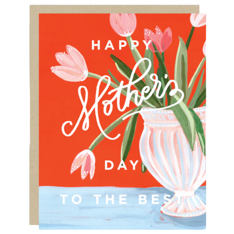 2021 Co. Tulip Vase Mother's Day Card