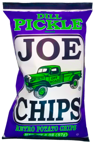 Joe Chips Dill Pickle 2 Oz