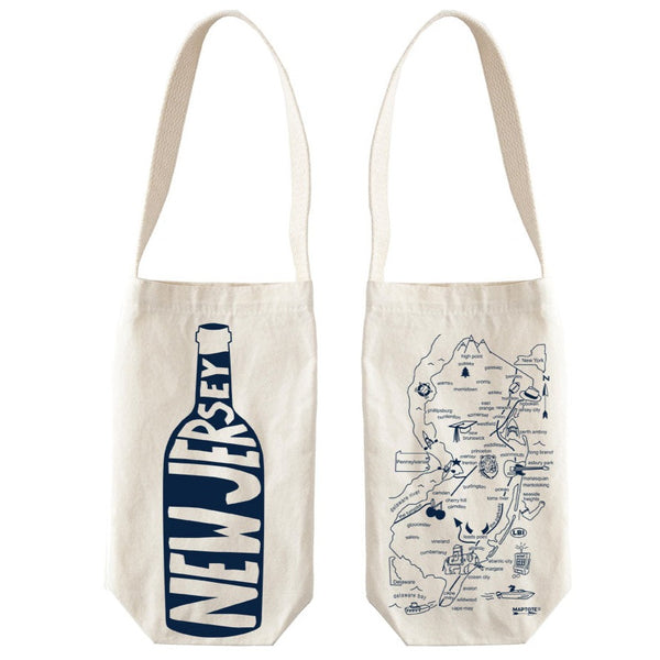 Maptote NJ Wine Tote White Horse Wine and Spirits