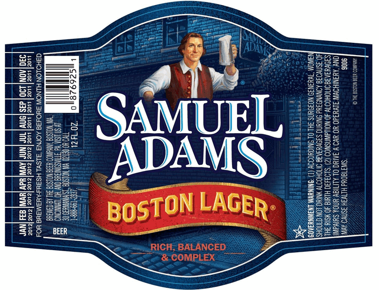 Sam Adams Boston Lager 6 Pk