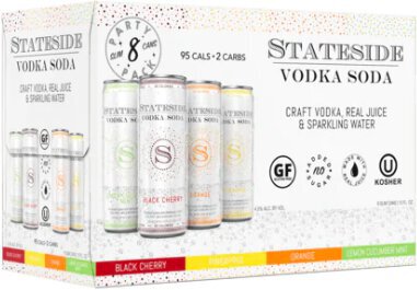 Stateside Vodka Soda Variety 8pk Cans