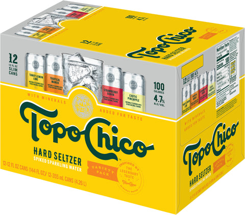 Topo Chico Seltzer Variety 12pk Can