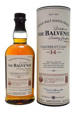 Balvenie 14yr Caribbean Rum Cask Single Malt Scotch