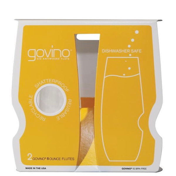 Govino Champagne Flutes 2pack White Horse Wine and Spirits