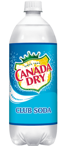 Canada Dry Club Soda 1LTR