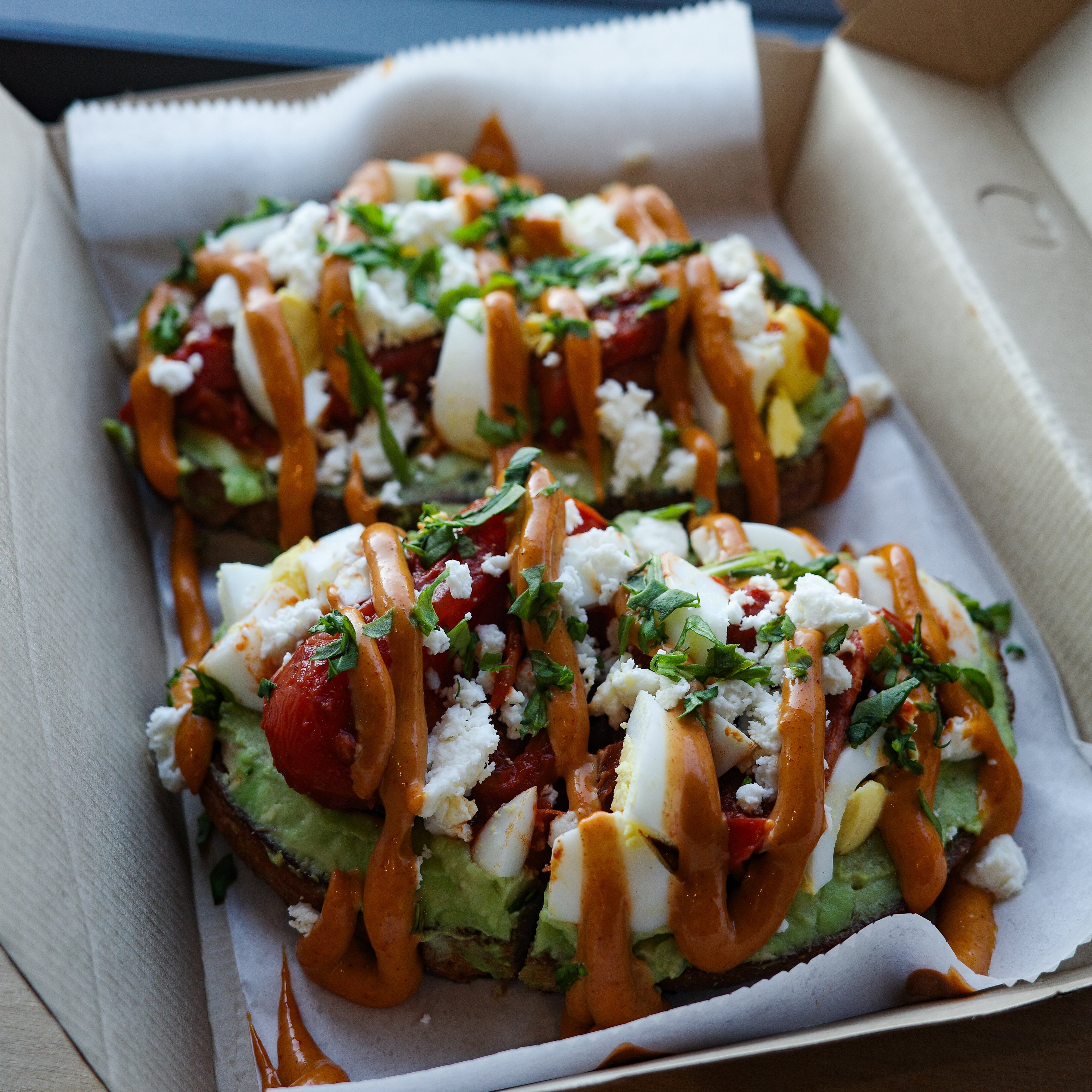 Shakshuka Avocado Toast