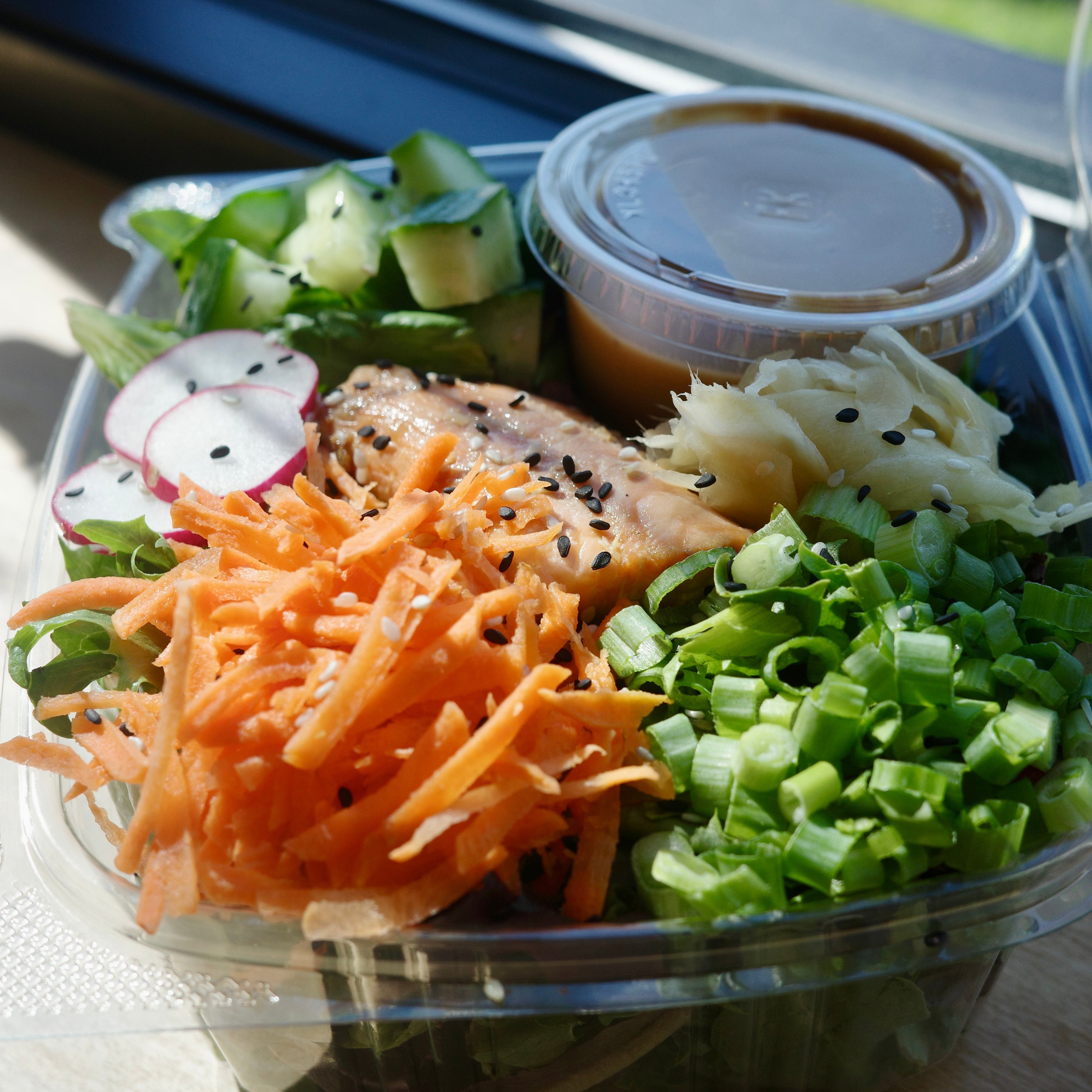 Salmon Ginger Salad