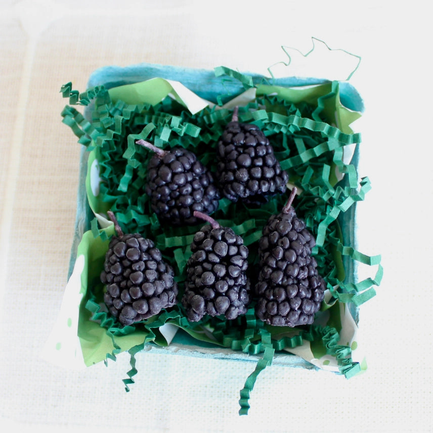 Happy Organics Beeswax Blackberry Candles