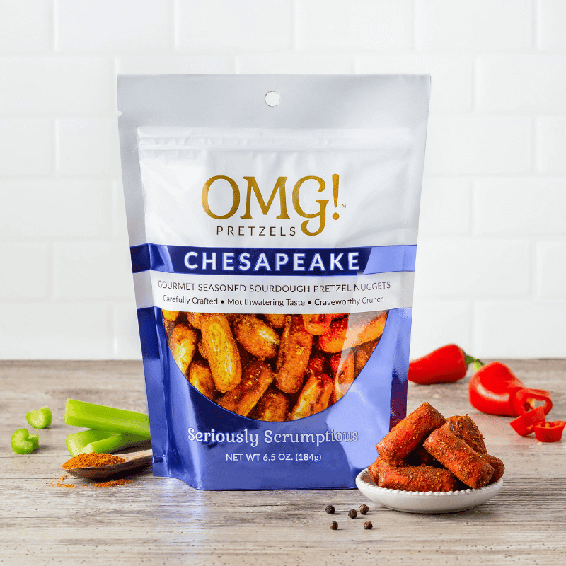 OMG! PRETZELS: Old Bay (Chesapeake)