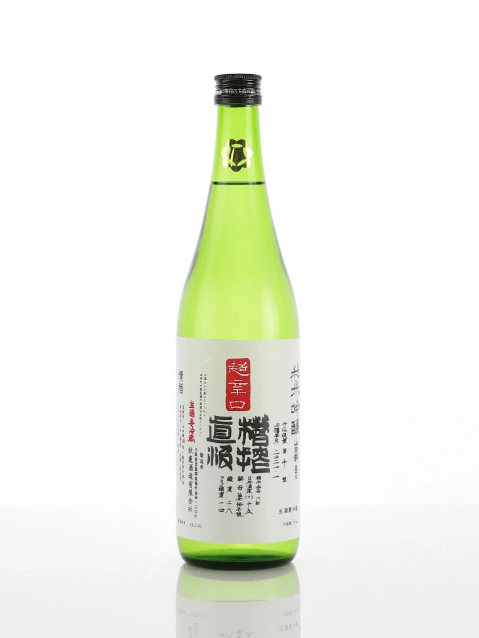 Akishika Shuzo Chokarakuchi Junmai Ginjo Sake 720mL
