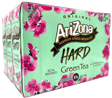 Arizona Hard Green Tea 12pk
