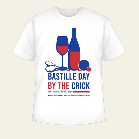 Bastille Day by the Crick T-Shirt