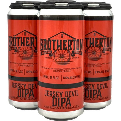 Brotherton Jersey Devil DIPA 4pk Can