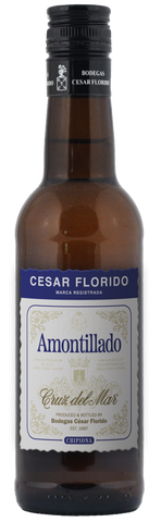 Cesar Florido Amontillado Cruz del Mar Sherry 375mL
