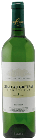 Chateau Greteau Bordeaux Blanc