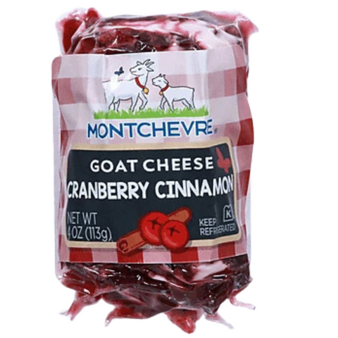 Montchevre Mini Goat Cheese Cranberry Cinnamon