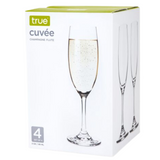 Cuvée Champagne Flutes [4-pack]