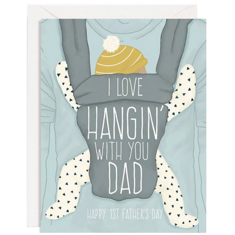 Waste Not Paper: Hangin' With You Father's Day Card