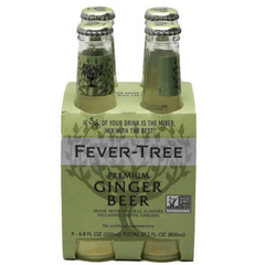 Fever Tree Ginger Beer - 4pk Bottles
