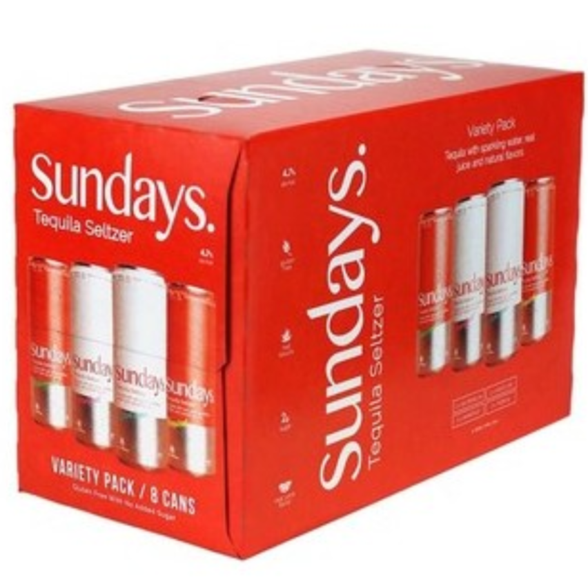 Los Sundays Tequila Seltzer 8-PK – White Horse Wine and Spirits