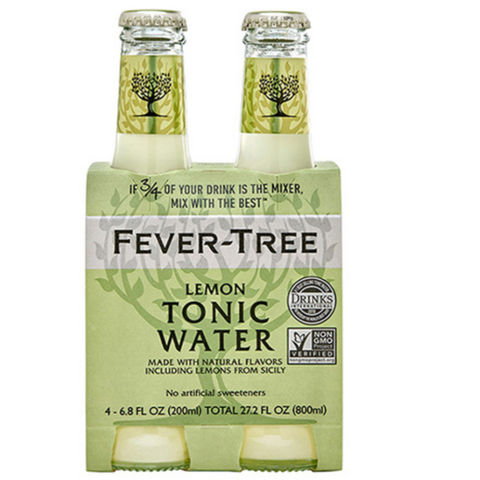 Fever Tree Lemon Tonic Water - 4pk bottles
