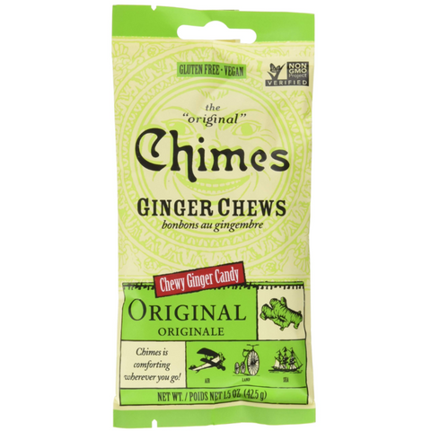 Chimes Ginger Chews: Original Pouch