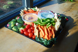 Rainbow Veggie & Dip Plate - Catering