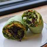 Sesame Avocado Hummus Wrap