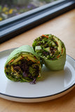 Sesame Avocado Hummus Wrap