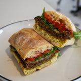 Crispy Eggplant Sandwich