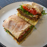 Crispy Eggplant Sandwich