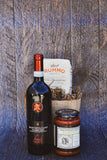 Red Wine Pasta Gift Basket Bronze 2025