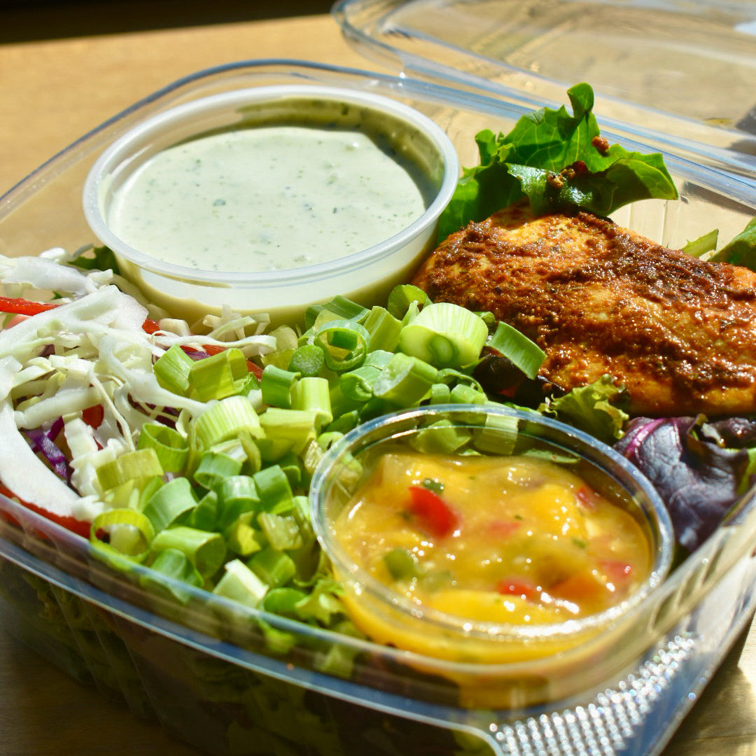 Caribbean Salmon Salad