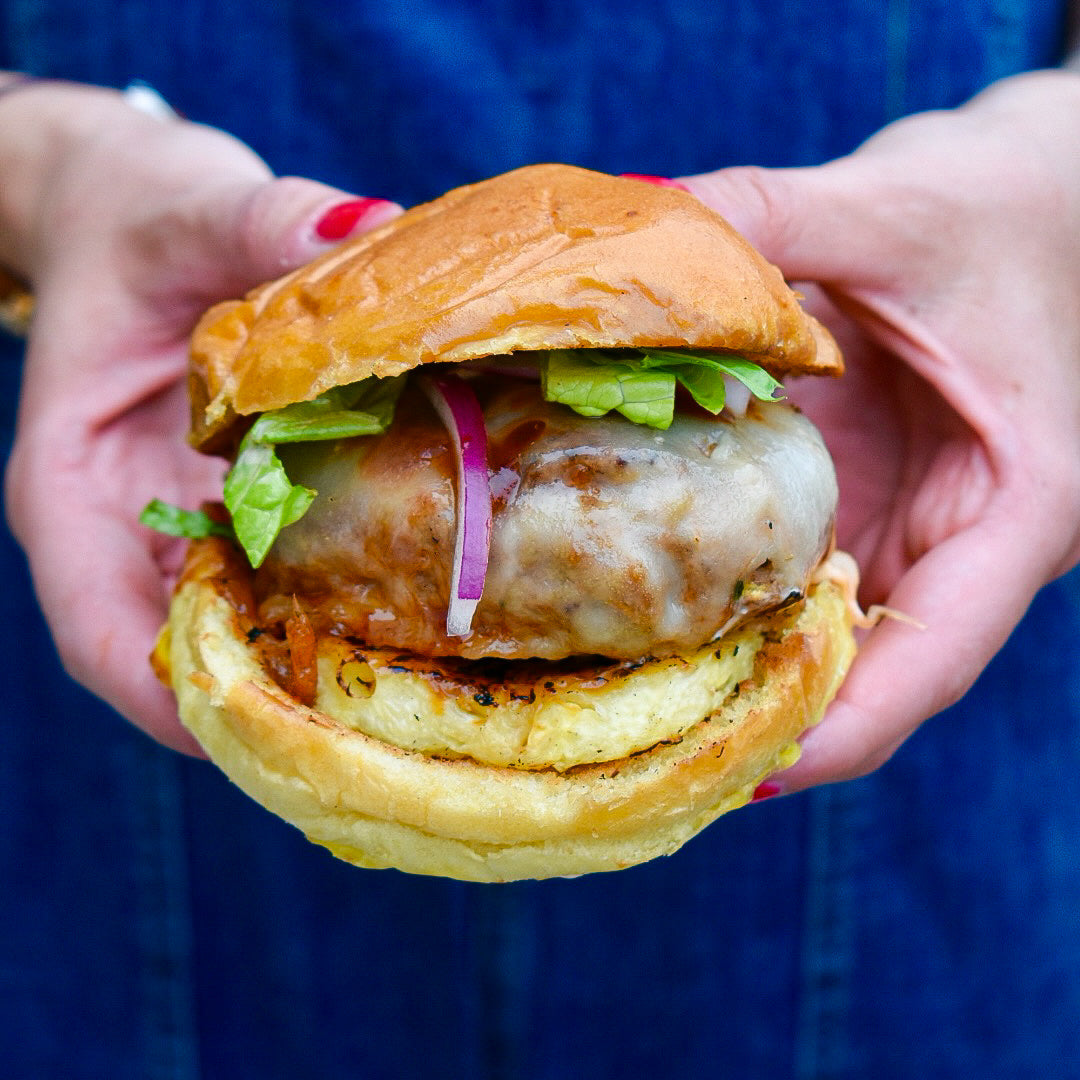 Hawaiian BBQ Turkey Burger