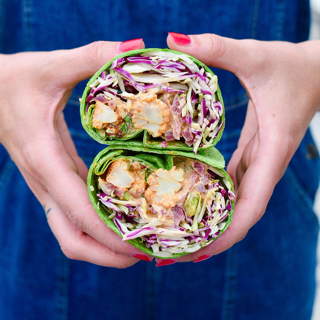 Cauliflower Taco Wrap