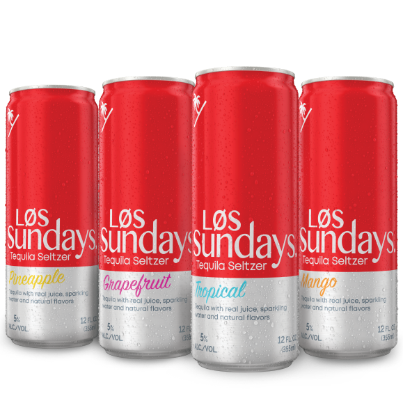 Los Sundays Tequila Seltzer 8-PK – White Horse Wine and Spirits