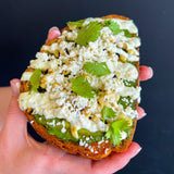Mexican Street Corn Avocado Toast