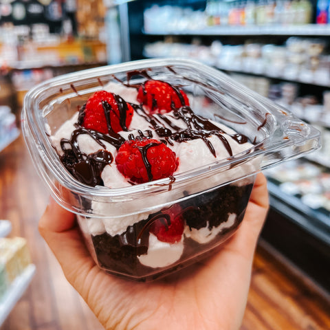 Raspberry Chocolate Parfait