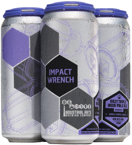 Industrial Arts Impact Wrench 4pk Can