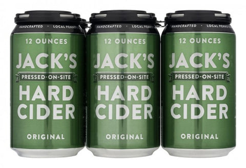 Jacks Hard Cider Original 6pk Can