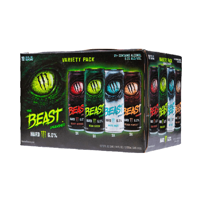 Monster Beast Variety 12pk Cans – White Horse Wine and Spirits Monster Beast Variety 12pk Cans – White Horse Wine and Spirits