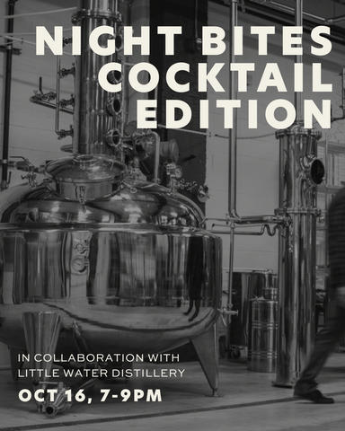 White Horse x Lola's: Night Bites October 16th with Little Water Distillery